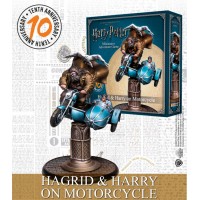 Hagrid and Harry on Motorcycle
