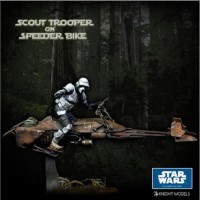 Scout trooper on speeder bike