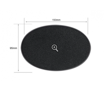 150x95 mm OVAL BASE (1pc) 150x95 mm OVAL BASE (1pc)