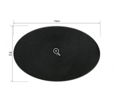 170x105 mm OVAL BASE (1pc) 170x105 mm OVAL BASE (1pc)