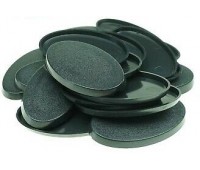 60 MM (OVAL) ROUND PLASTIC BASE (1pc)