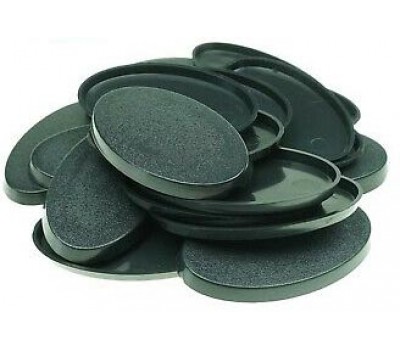 60 MM (OVAL) ROUND PLASTIC BASE (10pc)