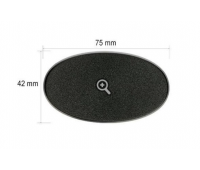 75x42 mm OVAL BASE (1pc)