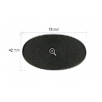 75x42 mm OVAL BASE (1pc) 75x42 mm OVAL BASE (1pc)