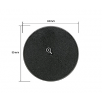90 MM ROUND PLASTIC BASE (1pc)