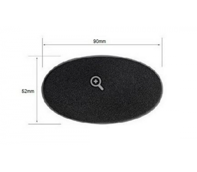 90x52 mm OVAL BASE (1pc) 90x52 mm OVAL BASE (1pc)