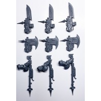 Adeptus Custodes Allarus Custodians - with castellan axe - guardian spear