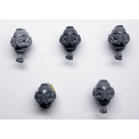 Black Templars Primaris Crusader Squad - Heads Black Templars Primaris Crusader Squad - Heads