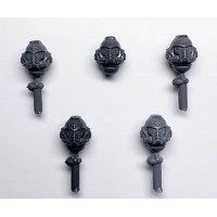Black Templars Primaris Crusader Squad - Heads Black Templars Primaris Crusader Squad - Heads