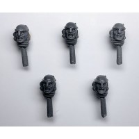 Black Templars Marshal - Heads