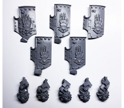 Iron Hands Medusan Immortals - Shields