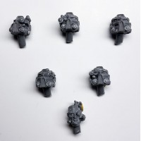 Iron Hands Legion Gorgon Terminators - Heads Iron Hands Legion Gorgon Terminators - Heads