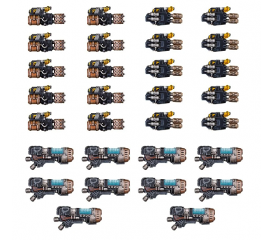 Heavy Weapons Upgrade Set – Heavy Flamers, Multi-meltas, and Plasma Cannons