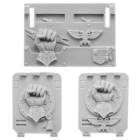 Imperial-Crimson Fists Rhino Doors and Front Plate