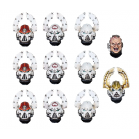 World Eaters MKVI Heads