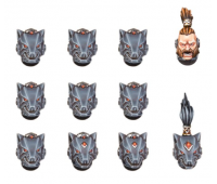 Space Wolves MKVI Heads