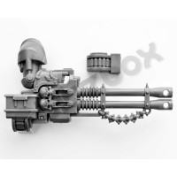 Chaos Space Marines Terminators - Reaper Autocannon Chaos Space Marines Terminators - Reaper Autocannon