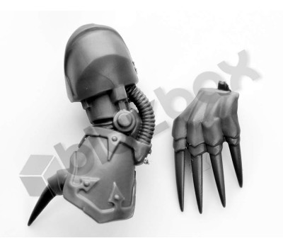 Chaos Space Marines Terminators - Lightning Claw A