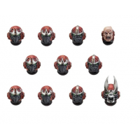 Word Bearers MkVI Heads Word Bearers MkVI Heads