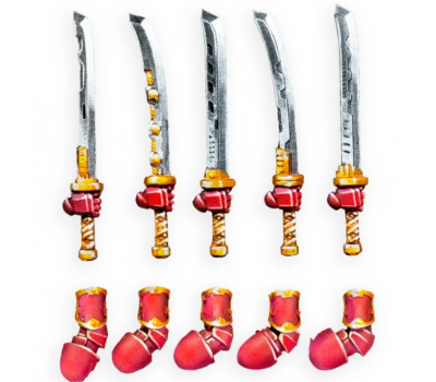 Cyber Samurai Vibro Katanas - Right Cyber Samurai Vibro Katanas - Right