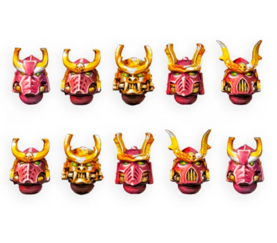 Cyber Samurai Veteran Heads