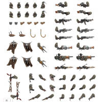 Ash Waste Nomads Weapons & Upgrades