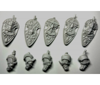 Blood Angels Crimson Paladins - Shields