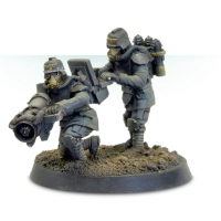 Engineers with Mole Launcher Engineers with Mole Launcher