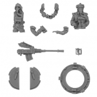 Death Korps of Krieg Tank Commander Set