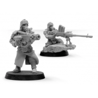Death Korps of Krieg Grenadier Heavy Stubber and Meltagun