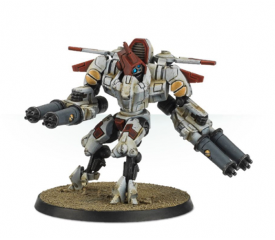 XV9 with Twin-linked Burst Cannon