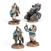 Solar Auxilia Surgeon-Primus Aevos Jovan & Medicae Orderlies