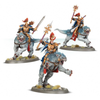 Stormcast Eternals Evocators on Celestial Dracolines Stormcast Eternals Evocators on Celestial Dracolines