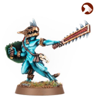 Skink Chief with Sword & Shield