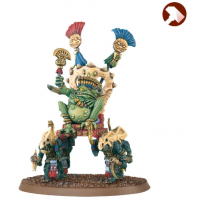 Slann Mage-Priest on Palanquin