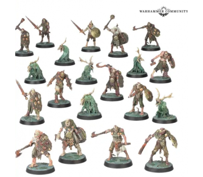 Pox-Wretches (x14) + Mire Kelpies (x6)