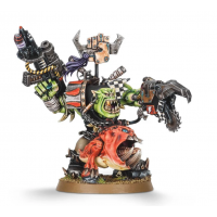 Ork Warboss with Attack Squig Ork Warboss with Attack Squig