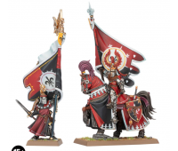 Battle Standard Bearer Mounted and on Foot