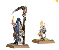 Necromancer Wizard and Familiar