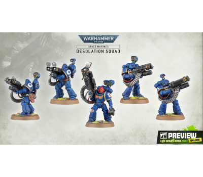 Desolation Marines - 5 pieces. Desolation Marines - 5 pieces.
