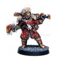 Vostroyan Sergeant - Bolt Pistol & Chainsword