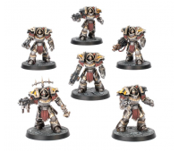 Cataphractii Terminators with Combi-bolters and Power Fists