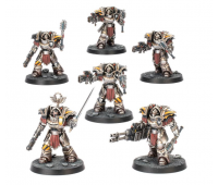 Cataphractii Terminators with Volkite Chargers and Power Mauls