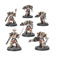 Cataphractii Terminators with Volkite Chargers and Power Mauls