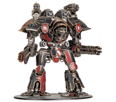 Legions Imperialis Warlord Titan with Volkite Destructor and Macro-Gatling Blaster