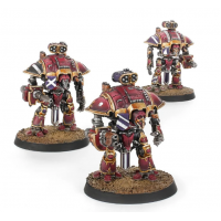 Adeptus Titanicus - Questoris Knights with Thunderstrike Gauntlets and Rocket Pods Adeptus Titanicus - Questoris Knights with Thunderstrike Gauntlets and Rocket Pods