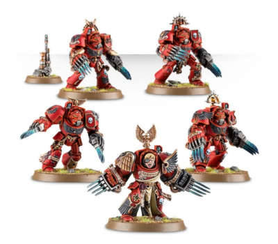Blood Angels Terminator Assault Squad