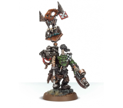 Ork Nob With Waaagh! Banner