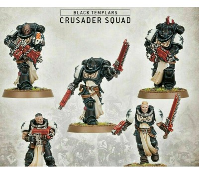 Black Templars Primaris Crusader Squad x 5