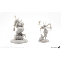 Santa Satan set 2 figures